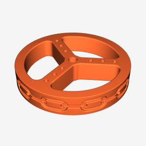 100mm chain wheel  100mm chain wheel