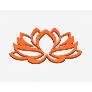 3Pcs Classic Lotus Flower 3Pcs Classic Lotus Flower