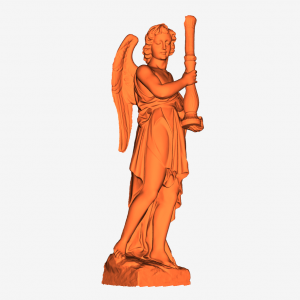 Angel candelabra holder - 3D