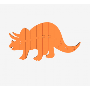 Articulated triceratops