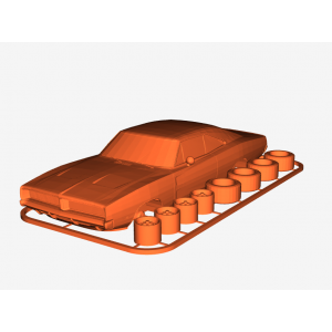 Dodge Charger RT Kit Card