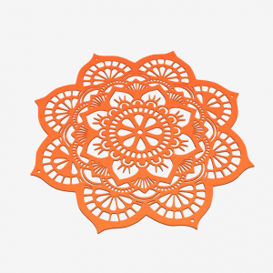 Floral Mandala Wall Art