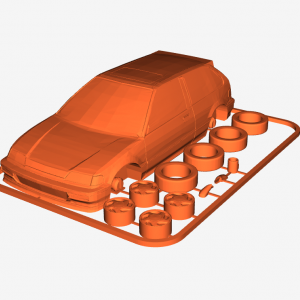 Honda Civic EF SI (EF9) Kit Card 