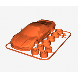 Honda NSX Type R Kit Card