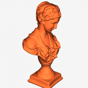 Lady Bust Statue