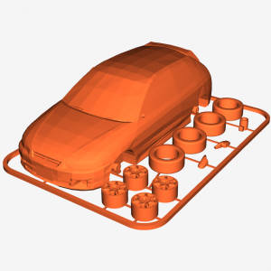 Mitsubishi Mirage Cyborg ZR (Colt CJ0 / Mirage MK5) Kit Card