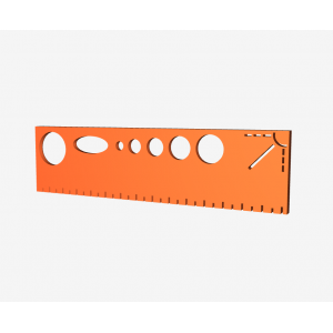 Multifunctional School Ruler