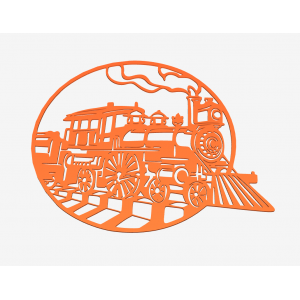 Steam train Wall decor