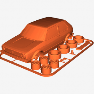 Volkswagen Golf GTI (Mk 1) Kit Card