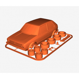 Volkswagen Golf GTI (Mk 1) Kit Card